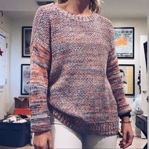 GAP red & blue sweater